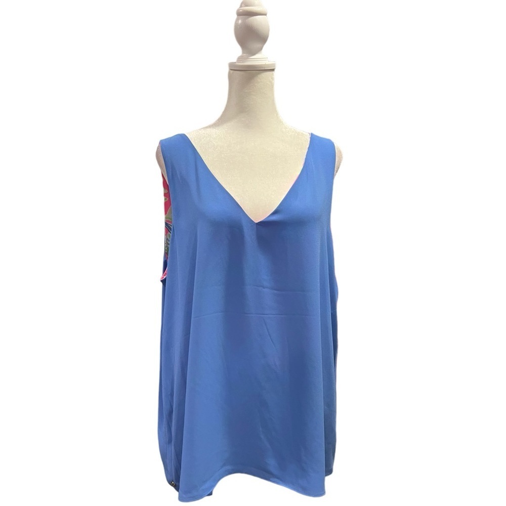 Lilly Pulitzer Florin Sleeveless Reversible tank. No size tag available . - Picture 5 of 8